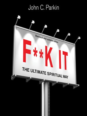 cover image of F**k It (Revised and Updated Edition)